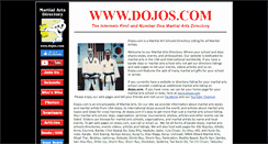 Desktop Screenshot of gotdojos.com